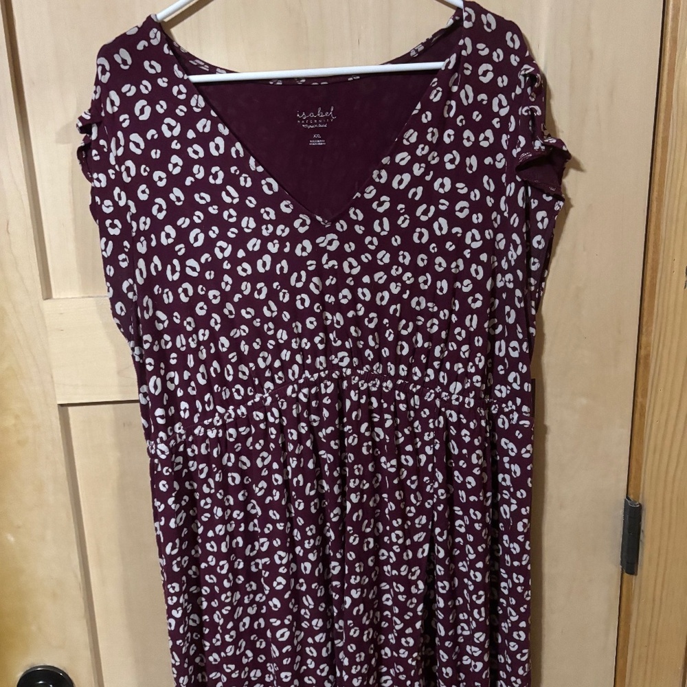 Maroon dress